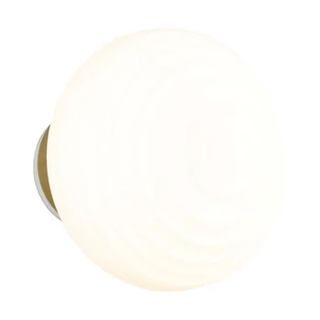 Aplica de perete Trio EARL metal, sticla, bronz, alb, LED, 1W, 140lm, 3000K - Trio-R27771101