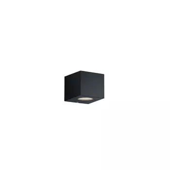 Aplica de perete exterioara Trio CORDOBA metal, negru, LED, 3000K, 2x2W, 400lm, IP44 - R28222632