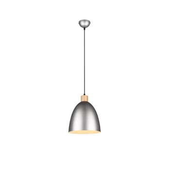 Pendul Trio JAGGER metal, nichel, E27 - R30681067