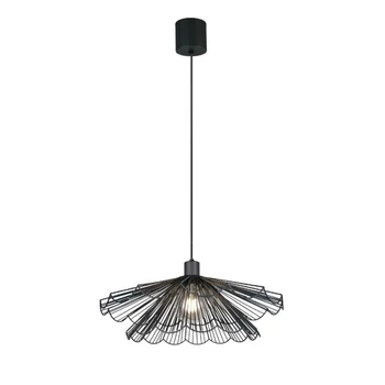 Pendul Trio MARGARITA metal, negru, E27 - R36431532