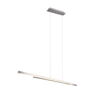 Pendul Trio ODIO, metal, nichel, LED, 22W, 2500lm, 3000K - Trio-R37882107