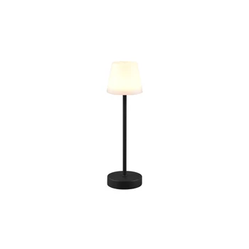 Veioza exterioara Trio MARTINEZ plastic, negru, alb, LED, 2700K-6500K, 2.2W, 250lm, IP44 - R54086132