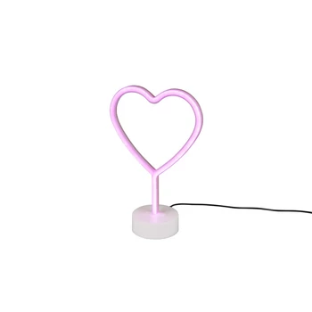 Lampa decor Trio HEART plastic, alb, LED, 1.5W, 10lm - R55210101