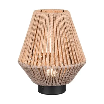 Veioza Trio LIRA  metal, hartie, negru, maro, LED, 1W, 140lm, 3000K - Trio-R55991126