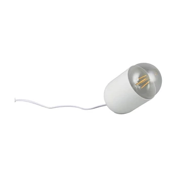 Veioza Trio NARA metal, alb, transparent, E27 - R56311031