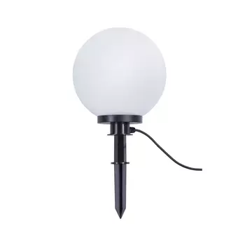 Lampa decor exterior Trio BOLO plastic, negru, alb, E27, IP44 - R57043001