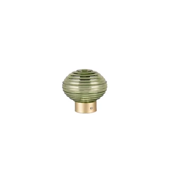 Veioza Trio EARL metal, sticla, bronz, verde, LED, 3000K, 1.5W, 100lm - R57771115