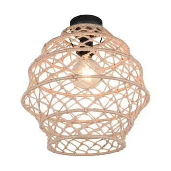 Plaoniera Trio HIVE metal, natural, negru, E27 - Trio-R61681036