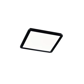 Plafoniera Trio CAMILLUS plastic, negru, alb, LED, 3000K, 22W, 2700lm, IP44 - R62932032