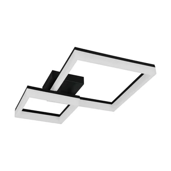 Plafoniera Trio CAMINO plastic, negru, LED, 22W, 3000K, 2800Lm - R65771232