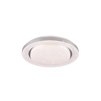 Plafoniera Trio ATRIA metal, plastic, alb, LED, 3000K-6000K, 21W, 2500lm - R67041900