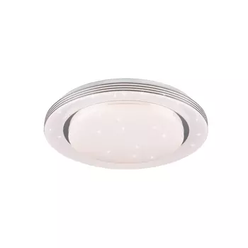 Plafoniera Trio ATRIA metal, plastic, alb, LED, 3000K-6000K, 22.5W, 3700lm - R67045800