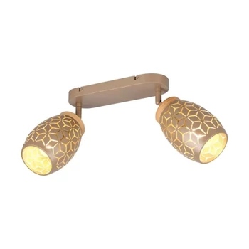 Spot Trio BIDAR metal, cafenea, E14 - Trio-R81572065