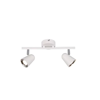 Spot Trio TOULOUSE metal, plastic, alb, LED, 3000K, 2x3.5W, 800lm - R82122131