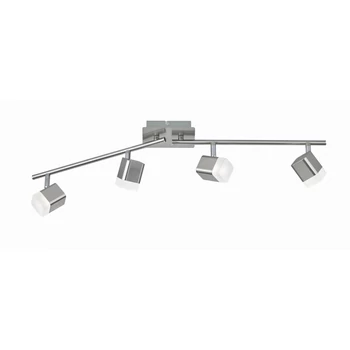 Spot Trio ROUBAIX metal, acril, nichel, alb, LED, 3000K, 4x3.5W, 1600lm - R82154107