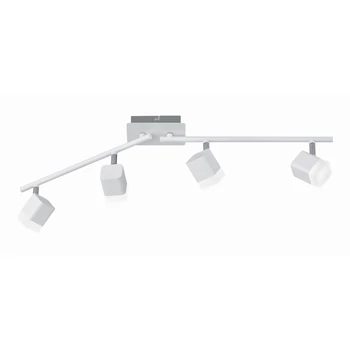 Spot Trio ROUBAIX metal, acril, alb, LED, 3000K, 4x3.5W, 1600lm - R82154131