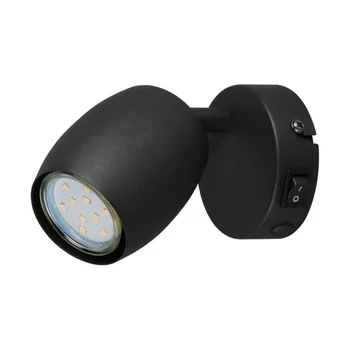 Aplica de perete Trio NANCY metal, negru, GU10 - R86261732