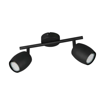 Plafoniera Trio NANCY metal, negru, GU10 - R86262032