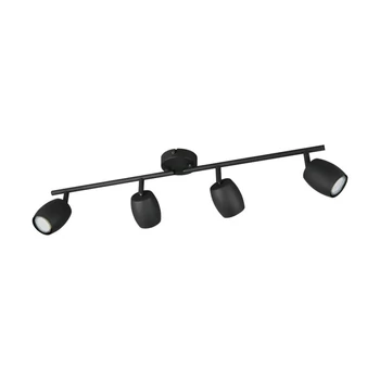 Plafoniera Trio NANCY metal, negru, GU10 - R86264032