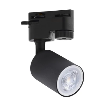 Spot pentru sina monofazata Zuma Reflector metal,negru,GU10,10W - ZU-1040