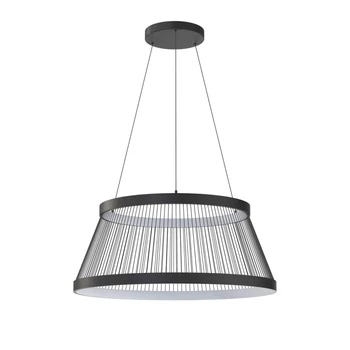 Pendul Zuma Balu metal,plastic,negru,alb,LED,3000K-6000K,57W,6700Lm - ZU-MD3328-2M-3BT