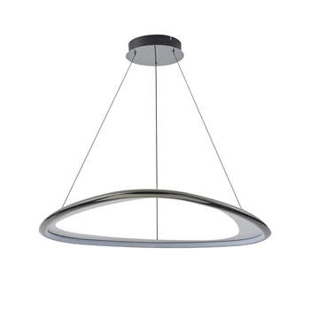 Pendul Zuma Getafe metal,plastic,negru,alb,LED,3000K,57W,3500Lm - ZU-MD3888-1L-3BCT