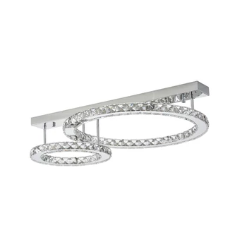 Plafoniera Zuma Girona metal,cristale, crom,transparent,LED,3000K,36W,4200Lm - ZU-MX3713-2-3CT