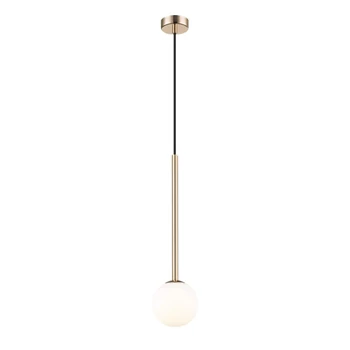 Pendul Zuma Arcturus metal,sticla,auriu,opal,G9 - ZU-P0574-01F-F7AA