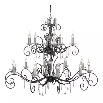 AMARILLI - Elstead - ELS-AML15-BLK-SILVER - Candelabru