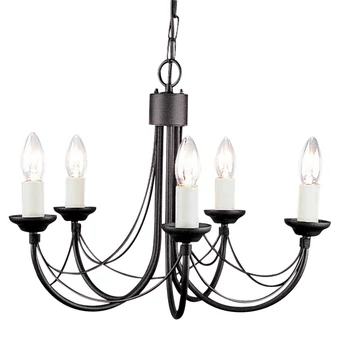 CARISBROOKE - Elstead - ELS-CB5-BLACK - Candelabru