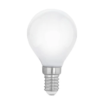 Bec MiniGlob Eglo E14-LED 7W 2700K 806lm abajur sticla opal | 110047