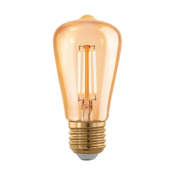 Bec dimabil Eglo E27-LED 4W 1700K 300lm abajur sticla chihlimbar | 110066