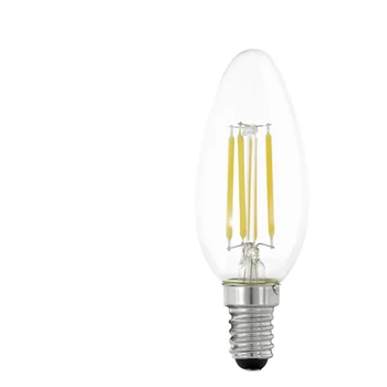 Bec dimabil Eglo E14-LED 4,5W 2700K 470lm abajur sticla transparent | 110182