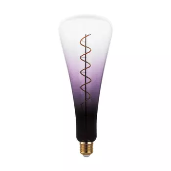 Bec dimabil Eglo E27-LED 4W 1800K 120lm abajur sticla transparent violet negrucios | 12276