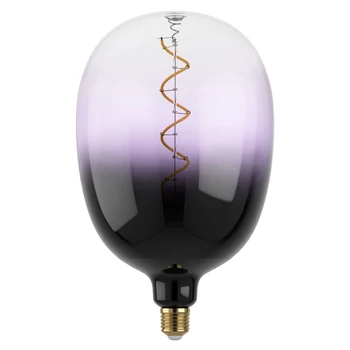 Bec dimabil Eglo E27-LED 4W 1800K 85lm 300° abajur sticla transparent violet negrucios | 12554