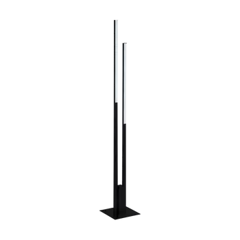 Lampadar Eglo FRAIOLI-Z, LED integrat inclus, IP20, baza din aluminiu negru, abajur plastic alb | Eglo-900082