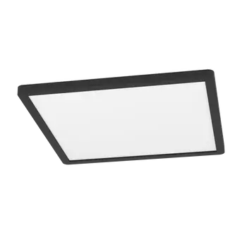 Plafoniera Eglo ROVITO-Z, LED integrat inclus, IP20, baza din plastic negru, abajur plastic alb | Eglo-900093