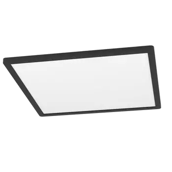 Plafoniera Eglo ROVITO-Z, LED integrat inclus, IP20, baza din plastic negru, abajur plastic alb | Eglo-900094