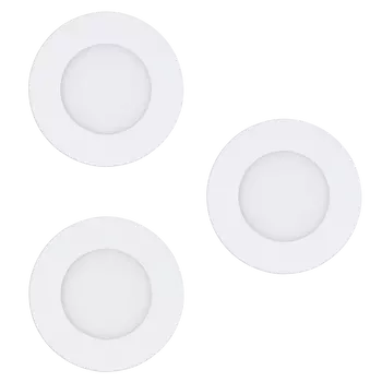 Spot incastrabil Eglo FUEVA-Z, LED integrat inclus, IP20-44, baza din otel alb, abajur plastic alb | Eglo-900099