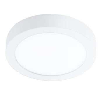 Plafoniera Eglo FUEVA-Z, LED integrat inclus, IP44, baza din otel alb, abajur plastic alb | Eglo-900103