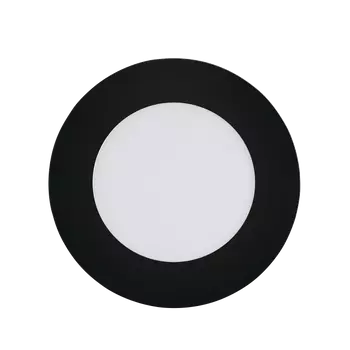Spot incastrabil Eglo FUEVA-Z, LED integrat inclus, IP20-44, baza din otel negru, abajur plastic alb | Eglo-900106