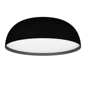 Plafoniera Eglo TOLLOS-Z, LED integrat inclus, IP20, baza din aluminiu-otel negru-alb, abajur plastic alb | Eglo-900406