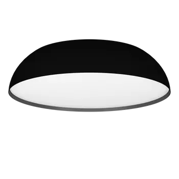 Plafoniera Eglo TOLLOS-Z, LED integrat inclus, IP20, baza din aluminiu-otel negru-alb, abajur plastic alb | Eglo-900407