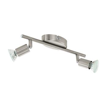 Spot Eglo BUZZ-LED, dulie GU10-LED, contine becul, IP20, baza din otel nichel satinat | Eglo-92596