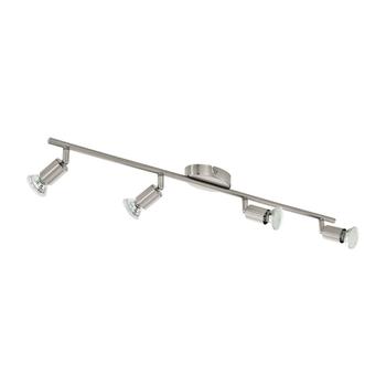 Spot Eglo BUZZ-LED, dulie GU10-LED, contine becul, IP20, baza din otel nichel satinat | Eglo-92598