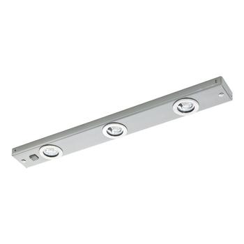 Iluminat bucatarie Eglo KOB LED, LED integrat inclus, IP20, baza din otel nichel satinat | Eglo-93707