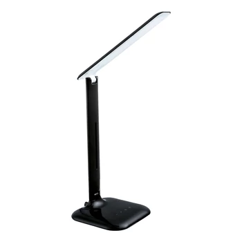 Veioza cu intrerupator de atingere Eglo CAUPO, LED integrat inclus, IP20, baza din metal-plastic negru | Eglo-93966