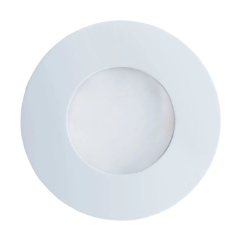 Spot incastrabil exterior Eglo MARGO, dulie GU10-LED, contine becul, IP20-65, baza din aluminiu alb, abajur sticla satinat alb | Eglo-94093