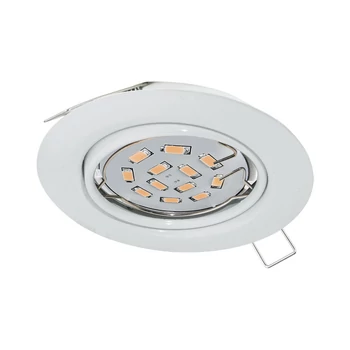 Spot incastrabil Eglo PENETO, dulie GU10-LED, contine becul, IP20, baza din otel alb | Eglo-94239