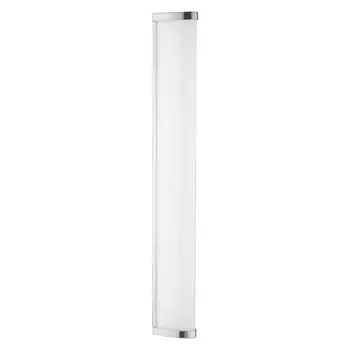 Plafoniera baie Eglo GITA 2, LED integrat inclus, IP44, baza din metal crom, abajur plastic alb | Eglo-94713